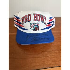 Vintage Logo Athletic 1997 Hawaii Pro Bowl Diamond Cut. HOF Kevin Greene Auto